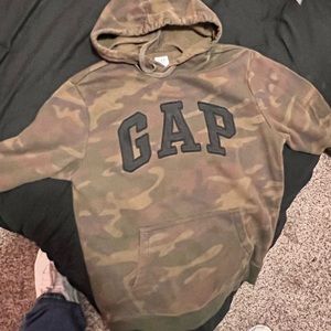 Like new gap hoodie camo